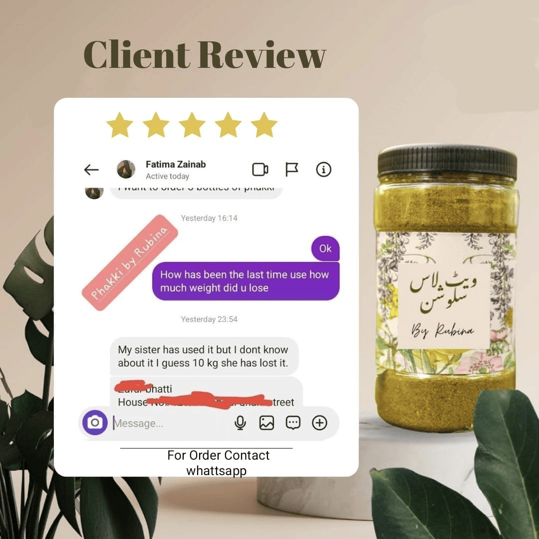 Dr. Rubina Herbal Weight Loss Powder thumbnail 3